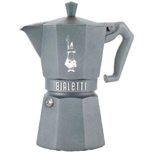 moka exclusive octogonale induction - 6 cups grey - bialetti france sarl