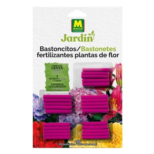 bâtonnets d'engrais pour plantes à fleurs, 25 unités