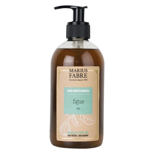 savon liquide de marseille 400ml figue - marius fabre jeune ets