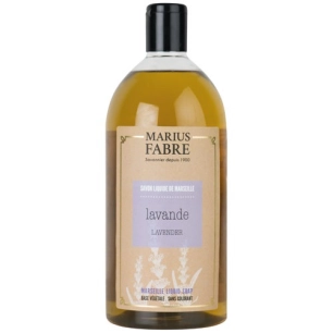 savon liquide de marseille 1l lavande - marius fabre jeune ets