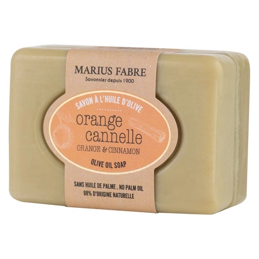 savonnette 100g ã©corces d'orange et cannelle - marius fabre jeune ets