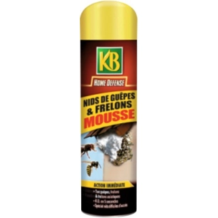 Mousse nid de guêpes et frelons aérosol 500 ml