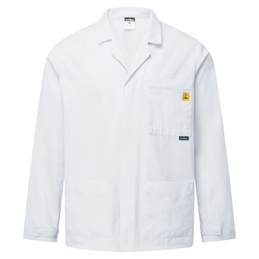 veste de laboratoire esd - taille 4xl - blanc - portwest