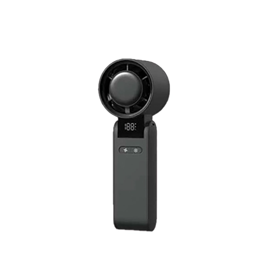 ventilateur portable rechargeable, 4000 mah, noir