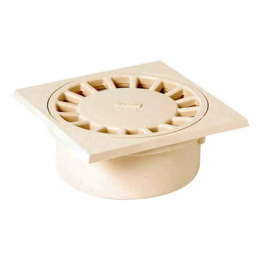 Siphon de cour 150x150 sc456s couleur sable - NICOLL