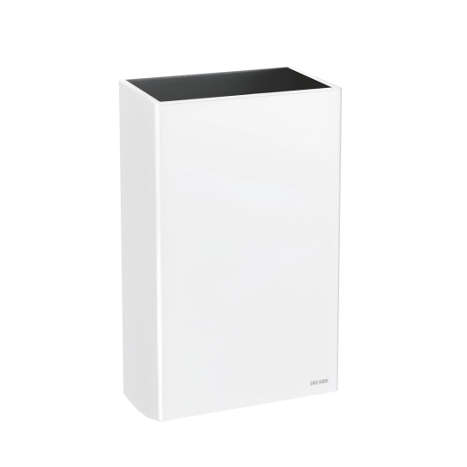 poubelle rectangulaire murale