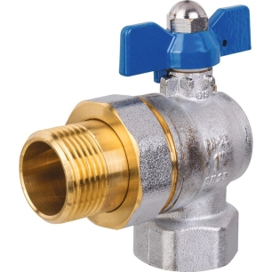 vanne coudee manet bleue 26x34