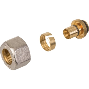 raccord p/tube polyethylene 16