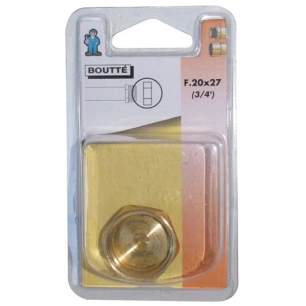 bouchon femelle 20x27 laiton sc - boutte
