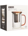 tisaniãˆre karl 450ml en verre borosilicate anse ambre - selef ogoliving