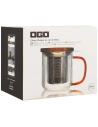 tisaniãˆre karl 300ml en verre borosilicate anse ambre - selef ogoliving