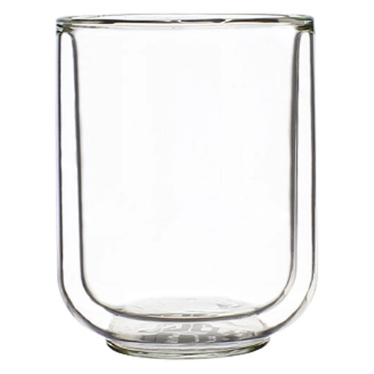 lot 2 tasses helya 10cl en verre borosilicate double paroi - selef ogoliving