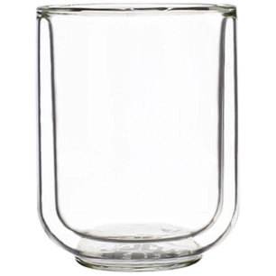 lot 2 tasses helya 10cl en verre borosilicate double paroi - selef ogoliving