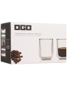 lot 2 tasses helya 10cl en verre borosilicate double paroi - selef ogoliving