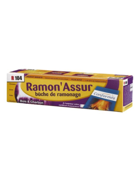 Bûche de Ramonage Starfeu Nettoyage chimique efficace cheminée - crea