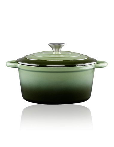 Cocotte Fonte Émaillée Alpina Cuisson uniforme et durable - Alpina