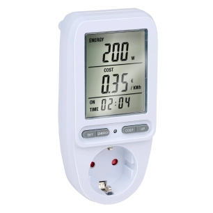 prise intelligente avec moniteur 7 x 7,5 x 14,5 cm