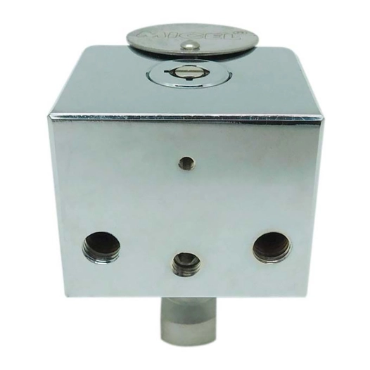 cadenas carré cn13 sans base avec clé tubulaire cb