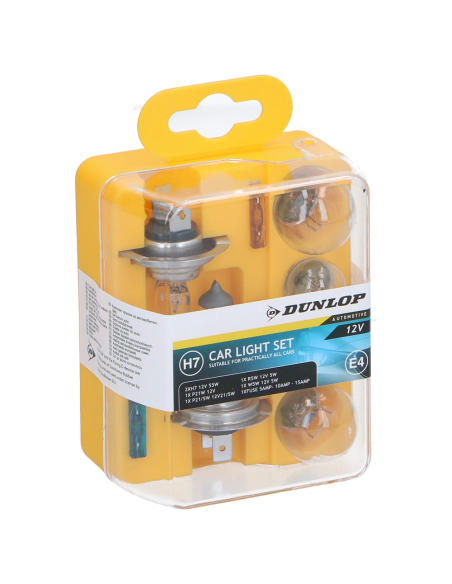 jeu d'éclairages de voiture h7, 12 v, 9 pièces