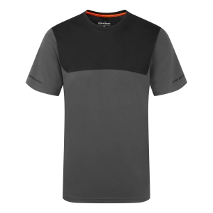 tee shirt léger mc ev4 - taille 4xl - gris métal - portwest