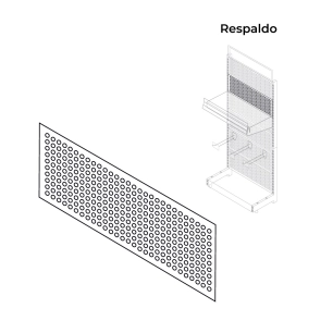 fond expositeur 00030 88'5x31cm