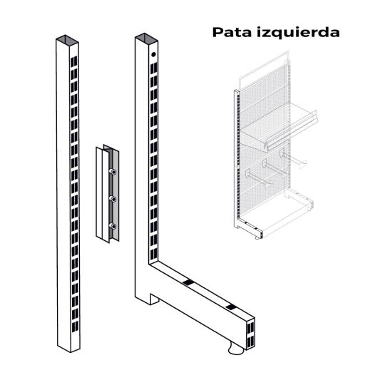 poste gauche pour module 00030