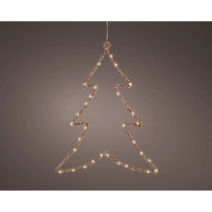 arbre lumineux led décoratif intérieur 34 x 46 cm