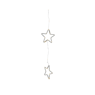 rideau led avec étoiles pour extérieur, couleur noire