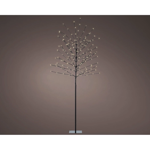 arbre lumineux extérieur 160 leds lumière chaude ø70 cm x 1,80 m