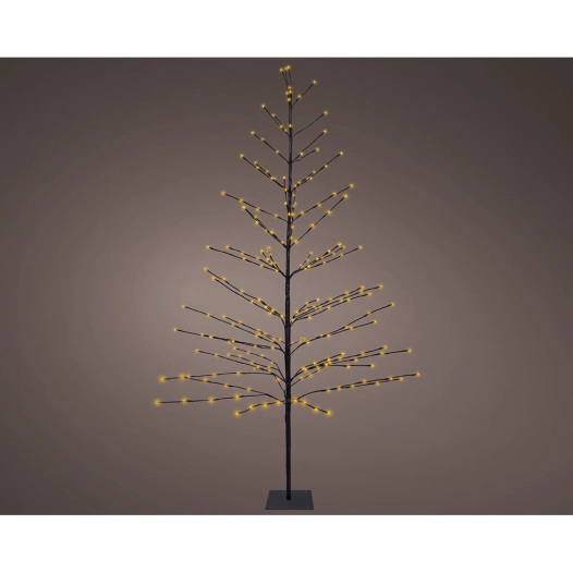 arbre illuminé 232 led lumière chaude 1,80 m