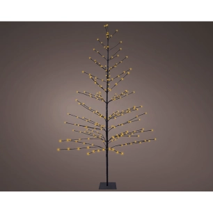 arbre illuminé 232 led lumière chaude 1,80 m