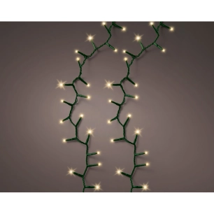 guirlande led doré doré avec câble vert extérieur 500 leds 11 m