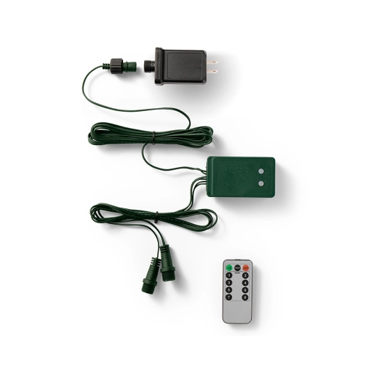 transformateur exterieur vert avec télécommande 5 m