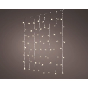 rideaux lumineux connectables extérieur led blanche lumière chaude 200 led 1,5 x 2 m