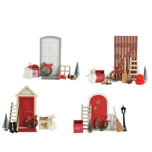 porte magique de noël, 9 x 18 cm, différents modèles