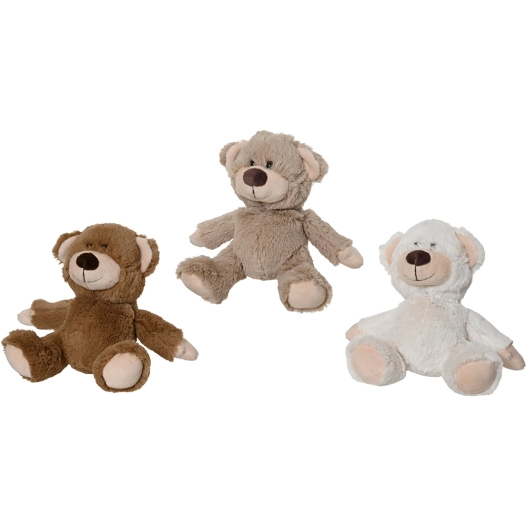 ours en peluche 15 x 10 x 17 cm, couleurs assorties