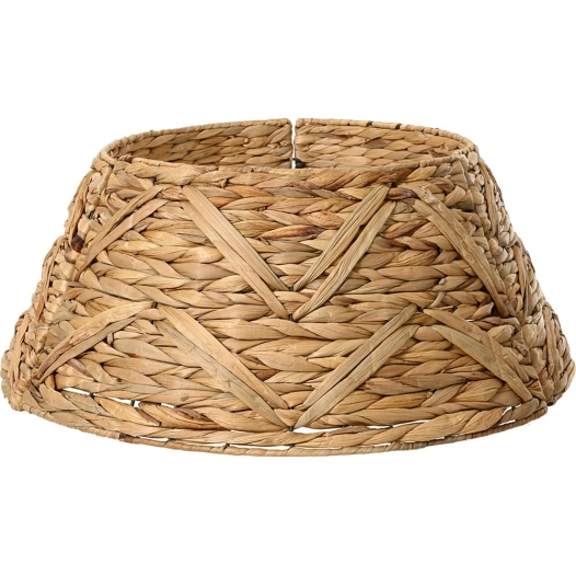 couvre-pieds de sapin de noël en jacinthe d'eau ø57 x 25 cm