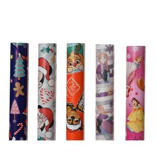emballage disney, couleurs assorties