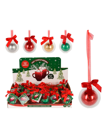 Boule Cadeau Chocolat Décoration festive avec gourmandise - BASIC & CO