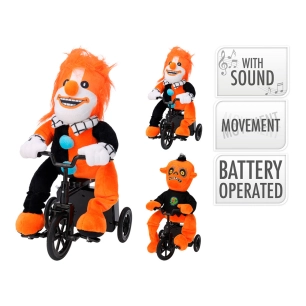 figure d'halloween sur un vélo, différents modèles