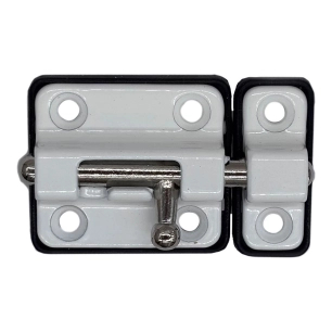 goupille de verrouillage de base en plastique blanc 35 mm