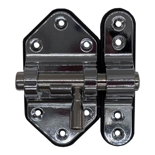 base en plastique à broches renforcées. 50 mm chrome