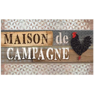 tapis velvet maison de campagne 45 x 75 cm tapis velvet maison de campagne 45 x 75 cm - mercury