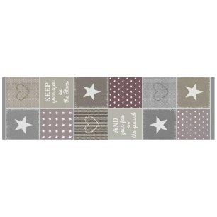 tapis velvet keep your eyes 45 x 150 cm tapis velvet keep your eyes 45 x 150 cm - mercury