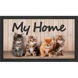 tapis format classic my home chatons 40 x 68 cm tapis format classic my home chatons 40 x 68 cm - euroflock division