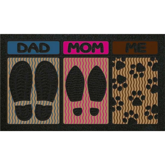 tapis format classic family 40 x 68 cm tapis format classic family 40 x 68 cm - euroflock division