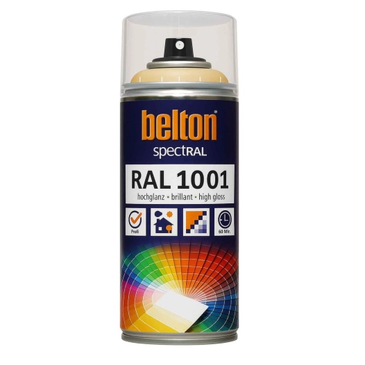 peinture spectral haute brillance aérosol 400 ml beige ral 1001 peinture spectral haute brillance aérosol 400 ml beige ral 1001