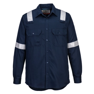 chemise légère antistatique fr - taille xs - marine - portwest