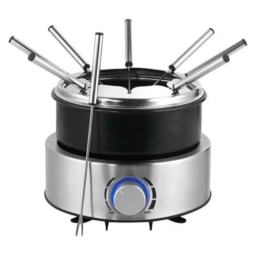 kitchenchef service à fondue 8 personnes - kitchen studio - ksfond8800ix - kitchenchef