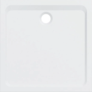 receveur melua 80x80 blanc